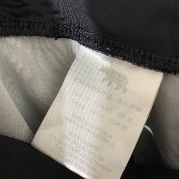 Running Bare 7/8 Stretch Compression Leggings Us - Picture 5 of 5